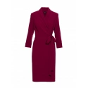 Dámské šaty S415 Bordó - Stylove