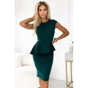 Dámské šaty 192-16 Tmavě zelená - Numoco