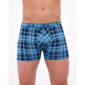 Pánské boxerky Prime 904/128 Světle modrá s modrou vzor - Cornette Pánské boxerky Prime 904/128 Světle modrá s modrou vzor - Cornette
