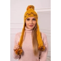 Dámská ušanka Nadia K321 hořčicová - Oliwier