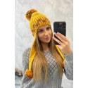 Dámská ušanka Nadia K321 hořčicová - Oliwier