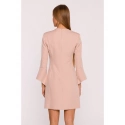 Dámské šaty   M876 béžové - Moe