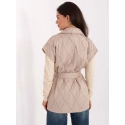 Dámská vesta béžová - Rue Paris