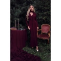 Dámské šaty M891 Bordó - MOE