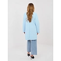 Dámský kabát IT EN FL8153 1.06 světle modrá - Rue Paris