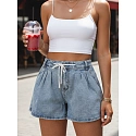 Dámské džínové šortky SY0552 modré - FashionStreet