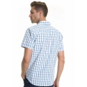 Košile s krátkým rukávem Big Star 141658 Blue-422