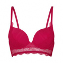 Dámská krajková vyztužená podprsenka W0B2P PADDED TRIANGLE BRA - WONDERBRA