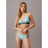 Dámská plavková podprsenka KW0KW02331 DCE sv. modrá - Calvin Klein