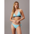 Dámská plavková podprsenka KW0KW02331 DCE sv. modrá - Calvin Klein