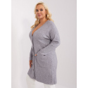 Dámský svetr PM SW PM 3732.10 šedý - FPrice