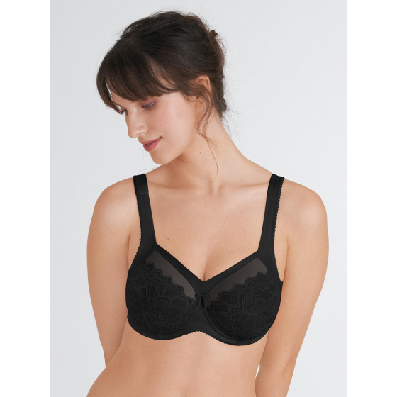 Dámská podprsenka Lovely Lotus 235225 004 Černá - Felina