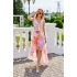 Dámské šaty SUK0401 58D /198336 Multicolor - Roco Fashion
