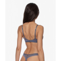 Tanga QF1666E-CDQ šedá - Calvin Klein