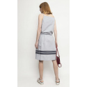 Dámské šaty W-Dk-3037-9G-H9-55-1 šedé - Deni Cler Milano