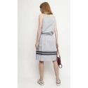 Dámské šaty W-Dk-3037-9G-H9-55-1 šedé - Deni Cler Milano