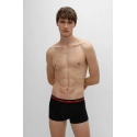 Pánské boxerky 50469775 černočervené - Hugo Boss