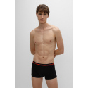 Pánské boxerky 50469775 černočervené - Hugo Boss
