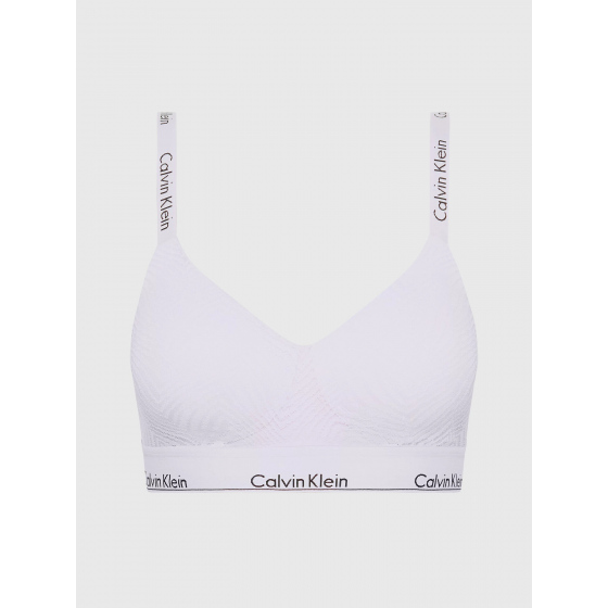 Dámské podprsenka LGHTLY LINED BRALETTE 000QF7797E LL0 lila - Calvin Klein