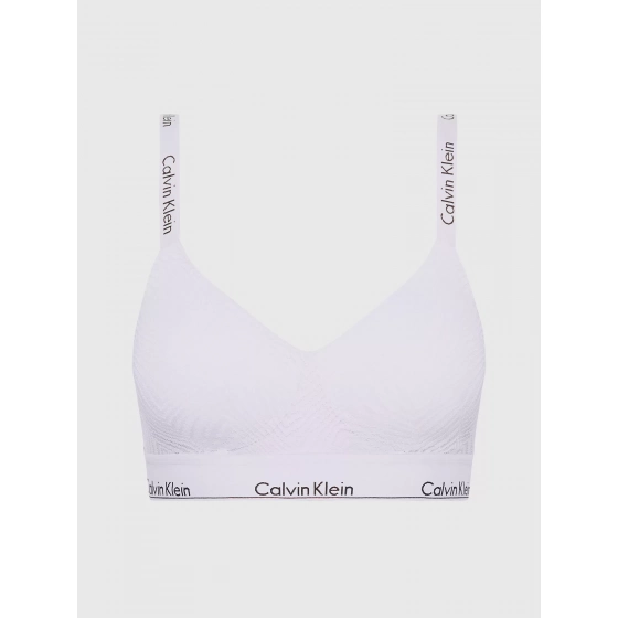 Dámské podprsenka LGHTLY LINED BRALETTE 000QF7797E LL0 lila - Calvin Klein