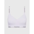 Dámské podprsenka LGHTLY LINED BRALETTE 000QF7797E LL0 lila - Calvin Klein