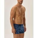 Pánské boxerky 3PACK Jarl 41930-MLC Jeans modrá vzor - Henderson