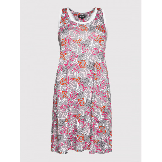Dámská krátká noční košilka YI2622537 - 040 Šedá - DKNY