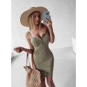 Dámské šaty 279133 khaki - Ola Voga