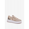 Dámská sportovní obuv YY-157 béžová s bílou - Step in style