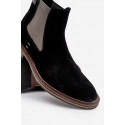 Pánské kotníkové boty Chelsea OO174154 Černá - Big Star