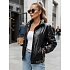 Dámská bunda bomber TY5292 černá - FashionStreet