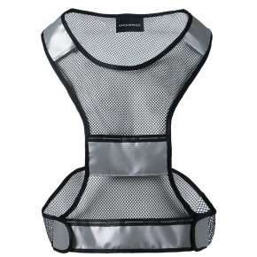 Reflexní vesta Borwey Unisex Safety Vest SS23 černá - Endurance