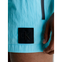 Pánské plavky Short Drawstring Swim Shorts CK Nylon KM0KM00868CU8 modrá - Calvin Klein