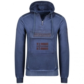 Unisex mikina Gymclass WU8270HGNO Tmavě modrá - GEONORWAY
