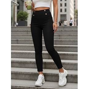 Dámské legíny UY2849 černé - FashionStreet