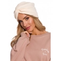 Dámská čepice turban M601 Ecru - Moe