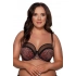 Dámská podprsenka  TIGER SSS 1130/3 Terakota s černou - AVA