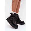Dámské kotníkové boty 25BT26-9247 Černá - NEWS