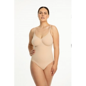 Dámské Slimming body Seamless 421 Béžová - Julimex