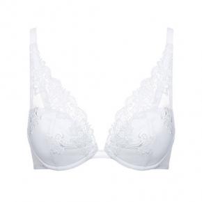 Podprsenka TRIANGLE PUSH UP 15C347 Bílá(011) - Simone Perele