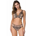 Dámská podprsenka Frances 3804/11/1 Béžová s černou - MAT