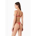 Dámská tanga 163826 3F206 03051 korálové - Emporio Armani
