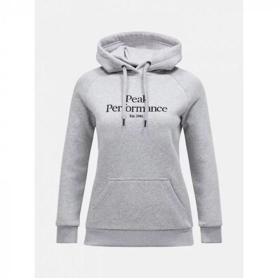 Dámská mikina Original Hood W G77747080-M03 šedá - Peak Performance