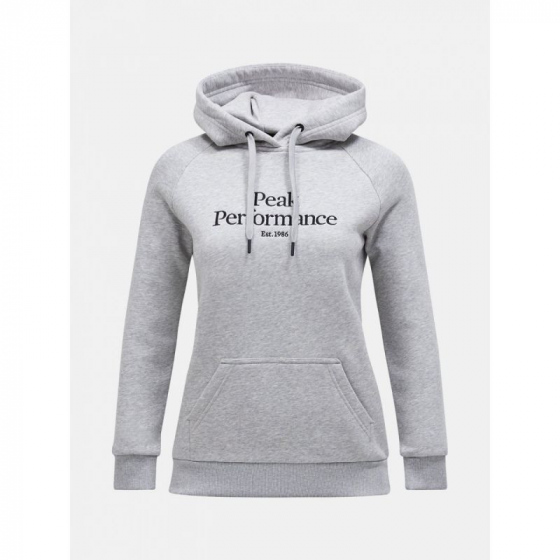 Dámská mikina Original Hood W G77747080-M03 šedá - Peak Performance
