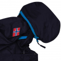 Dětská běžecká bunda Jr 909-110 modrá - Trollkids Fjell