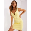 Dámské šaty BA SK 2303.05P žluté - FPrice