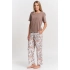 Dámské pyžamo PDD4900-026 béžové - Moraj