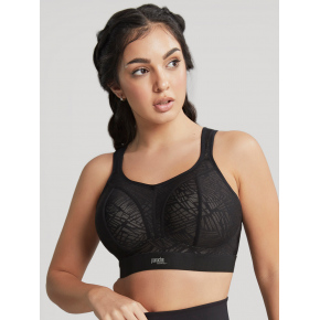 Sportovní podprsenka Non Wired Bra black/latte 7341C - Panache