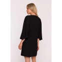 Dámské mini šaty S426 Černá - Stylove