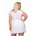 Elegantní župan Girlly peignoir XXL - Obsessive